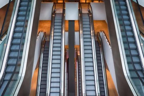 Escalators Stock Photos