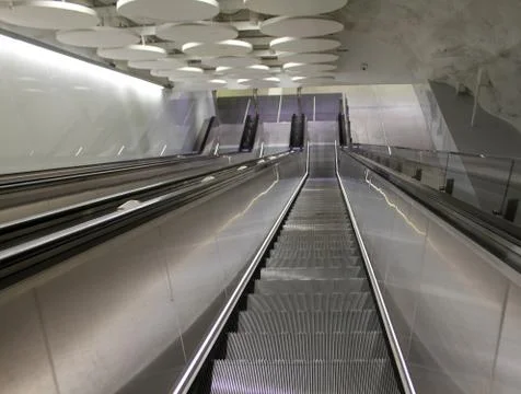 Escalators Stock Photos