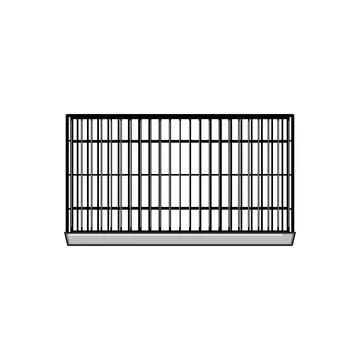 Escape bird cage cartoon vector illustration Illustrazione stock