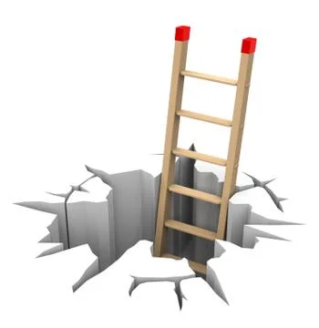 The escape Stock Illustration