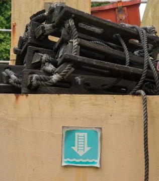 The escape ladder Stock Photos
