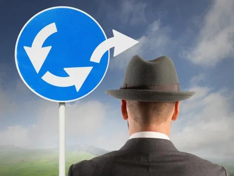 Escape from loop Stock Photos