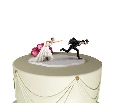 Escape from marriage Stock Photos