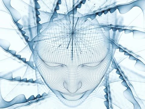 The Escape of the Mind Stock Illustration