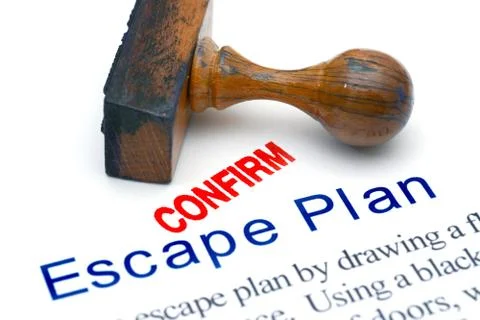 Escape plan Stock Photos