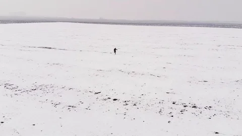 Escape Running Conception Stock Footage 105460692