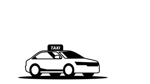Escape by Taxi Stock Footage 335672344