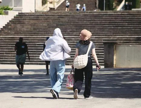 Escaping the Sunlight Stock Photos