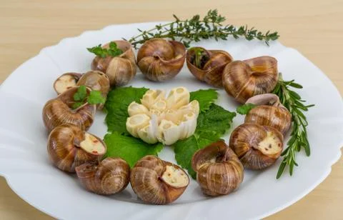 Escargot Stock Photos