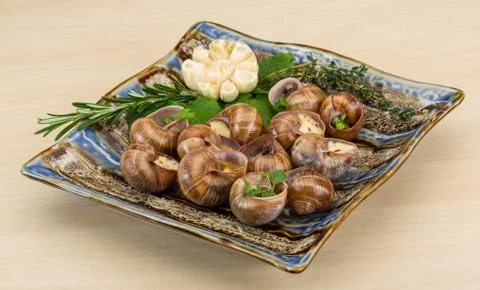 Escargot Stock Photos