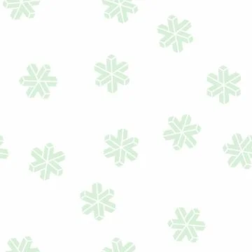 Escher impossible geometric shape glyph seamless pattern Stock Illustration