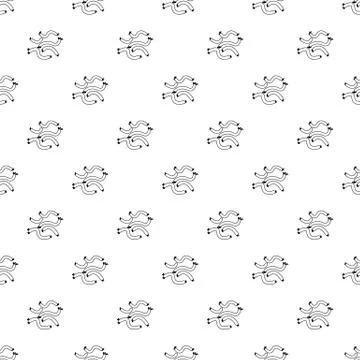 Escherichia coli virus pattern vector seamless Stock Illustration