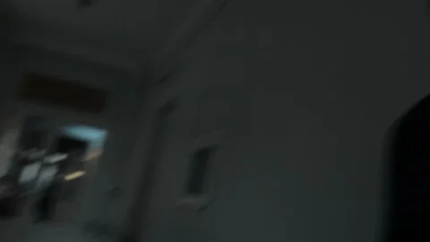 Escorting the patient through the Hospital corridor 2 Stock Footage 323023264