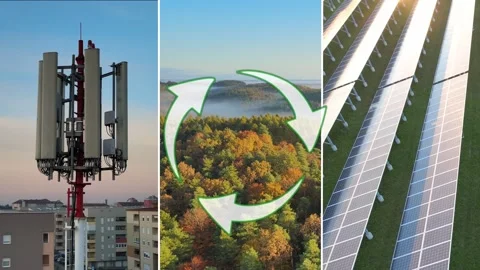 ESG framework concept, Environmental Social and Governance sustainability Stock Footage 256748425