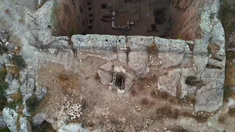 Eski Gümüşler (Old Silver) Monastery The monastery with the Smiling Virgin Mary  Stock Footage 286227703