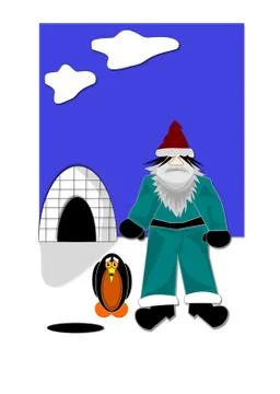 Eskimo Stock Illustration