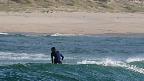 Esmelle suf beach ,October 03, 2025 Stock Footage 319422501
