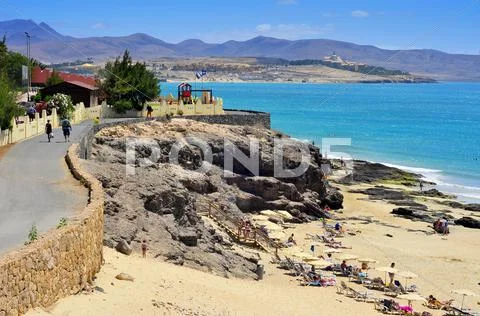 Esmeralda beach in fuerteventura, canary islands, spain Stock Photos