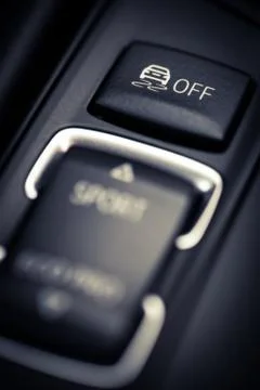 ESP button detail Stock Photos