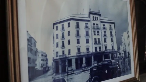 Espagnol cinema morocco Stock Footage 126029724
