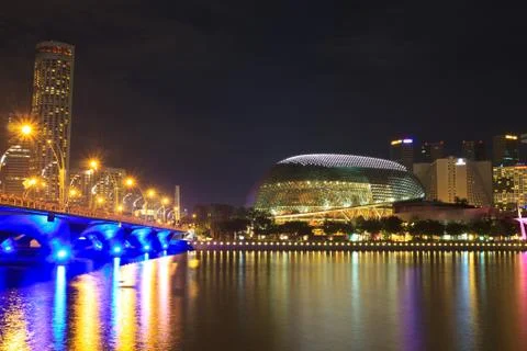 The esplanade Stock Photos