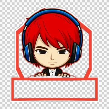 Esport logo gaming Illustrazione stock