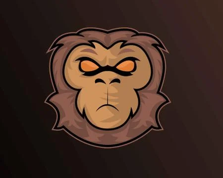 ESport monkey Stock Illustration