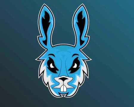 ESport rabbit Stock Illustration