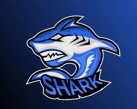 ESport shark Stock Illustration