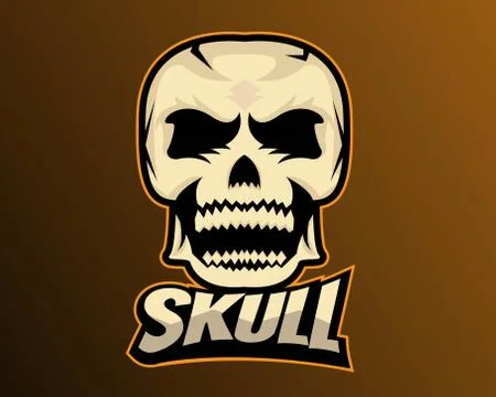 ESport skull Stock Illustration