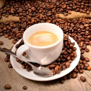 Espresso bar Foto stock