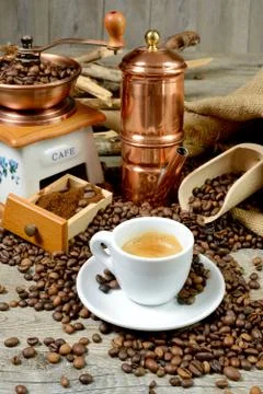 Espresso bar Stock Photos