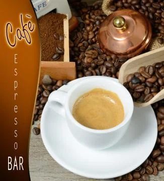 Espresso bar Stock-Fotos