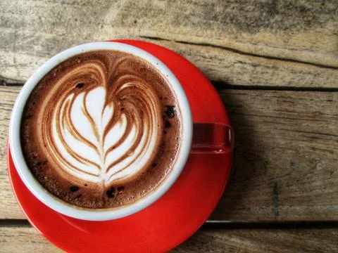 Espresso coffee background Foto stock