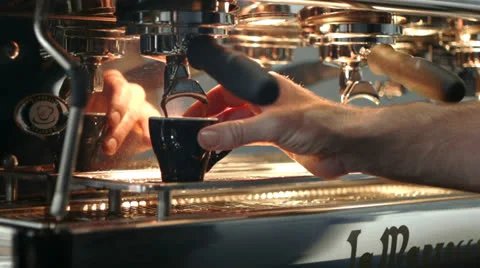 Espresso Coffee Stock Footage 26317861