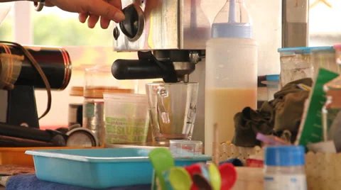 Espresso Coffee Stock Footage 35509981
