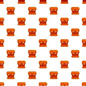 Espresso coffee machine repeating pattern on white background 스톡 일러스트