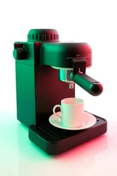 Espresso coffee maker Stock Photos