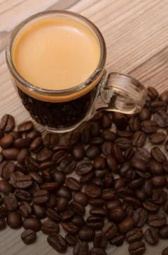 Espresso coffee Stock Photos