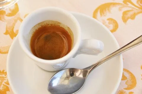 Espresso coffee 스톡 사진