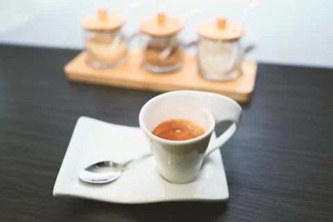 Espresso coffee Stock Photos