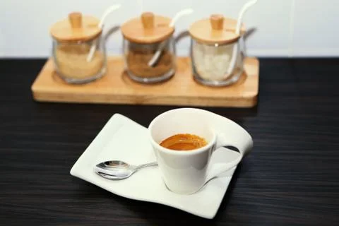 Espresso coffee Stock Photos