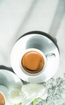 Espresso coffee Stock Photos