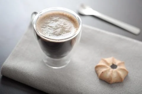 Espresso cookie Stock Photos