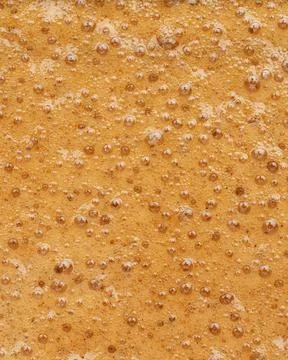 Espresso crema macro texture Foto stock