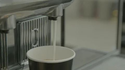 Espresso Cup Stock Footage