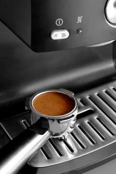 Espresso dose Stock Photos