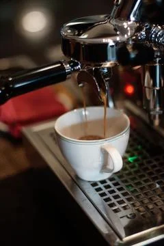 Espresso Extraction Stock Photos