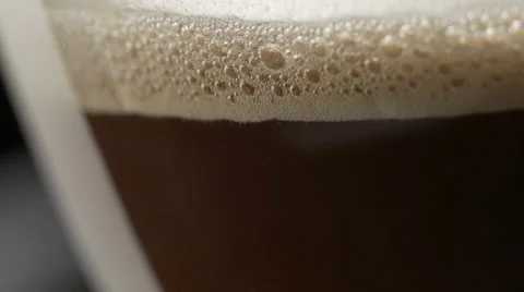 Espresso foam Stock Footage 36261346