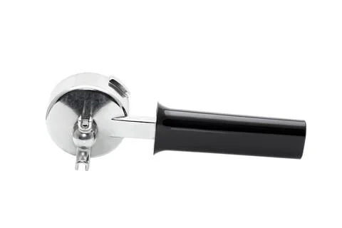 Espresso holder of a coffee machine. Stock Photos